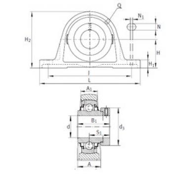 Bearing RAK1-1/4-206 INA