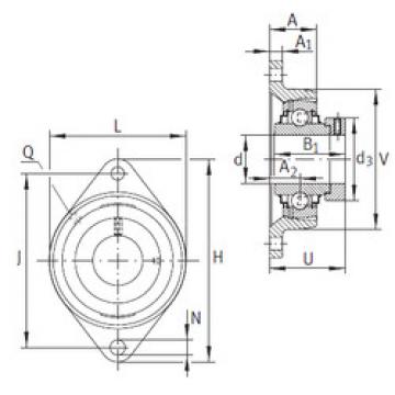 Bearing RCJT25-N INA