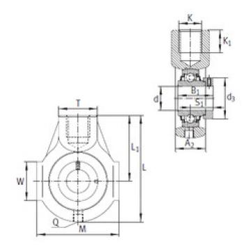 Bearing RHE40 INA