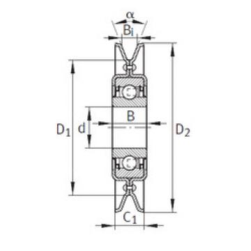 Bearing RSRA16-129-L0 INA