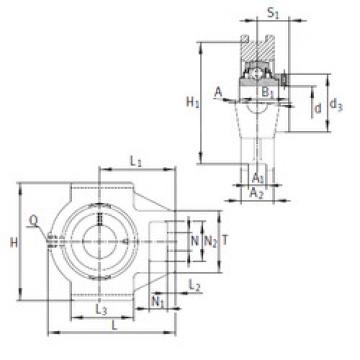 Bearing RTUE45 INA