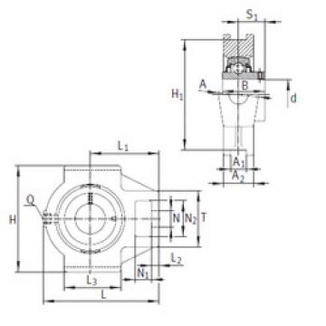 Bearing RTUEY35 INA