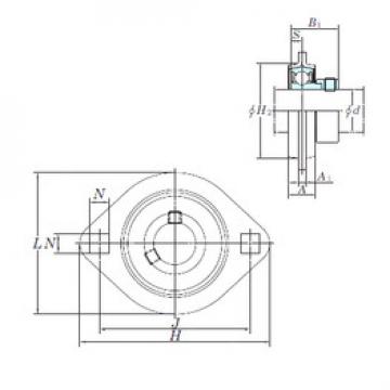 Bearing SAPFL205-15 KOYO