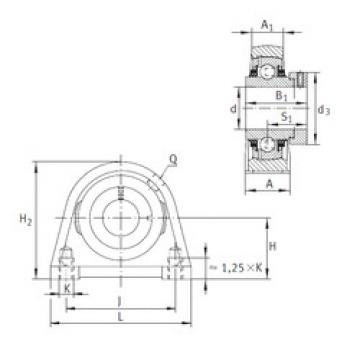 Bearing TSHE25-N INA