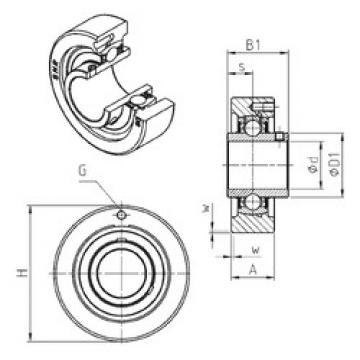 Bearing UCC204 SNR