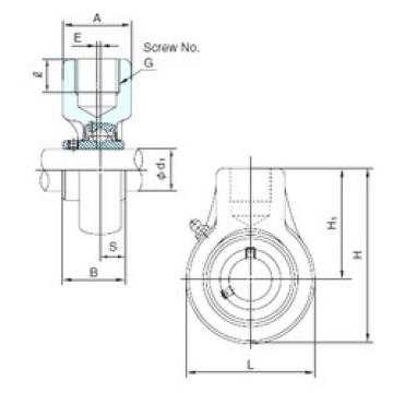 Bearing UCECH201 NACHI