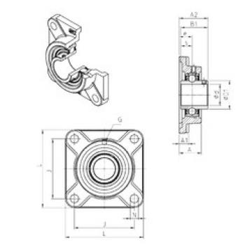 Bearing UCF202 SNR