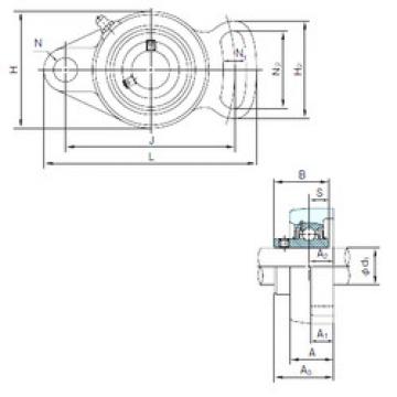 Bearing UCFA207 NACHI