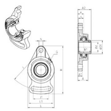 Bearing UCFA208 SNR