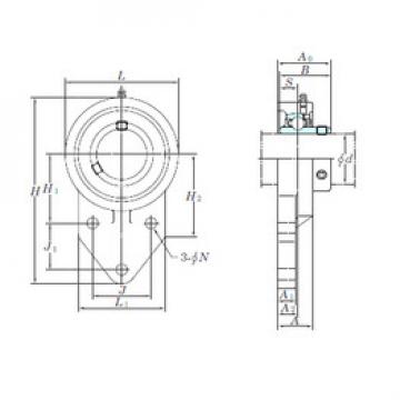 Bearing UCFB201-8 KOYO