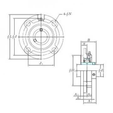 Bearing UCFC205-14 KOYO