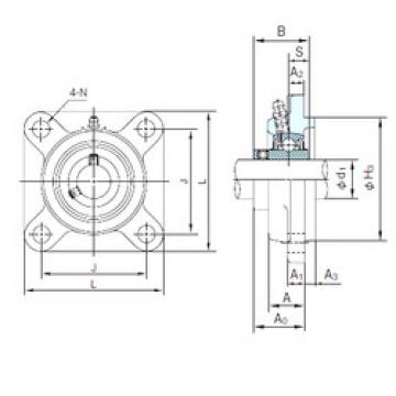 Bearing UCFS305 NACHI