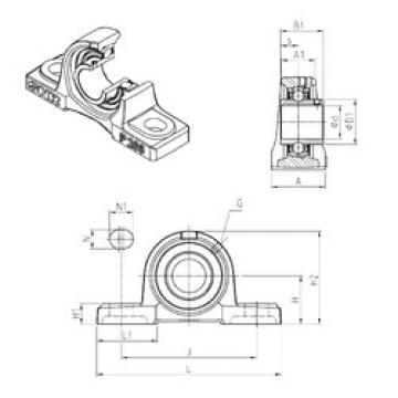 Bearing UCP210 SNR