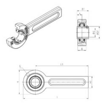 Bearing UCSP203 SNR