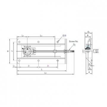 Bearing UCT209+WB NACHI