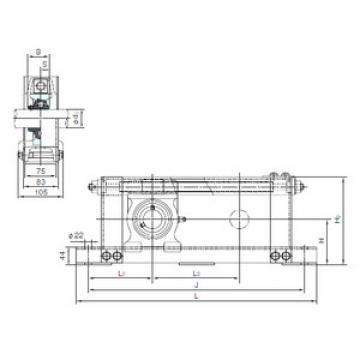 Bearing UCTU208+WU500 NACHI