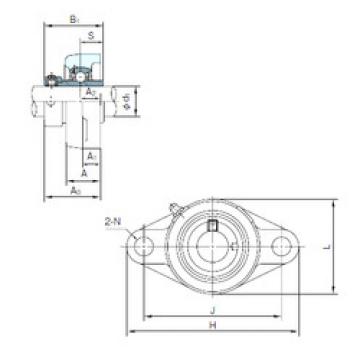 Bearing UGFL209 NACHI