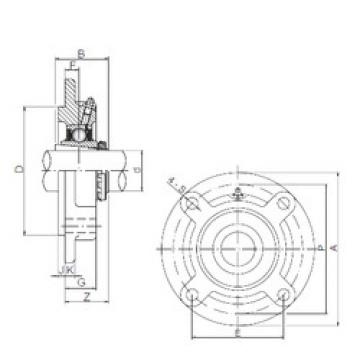 Bearing UKFC205 CX