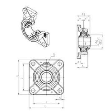 Bearing UKFE207H SNR