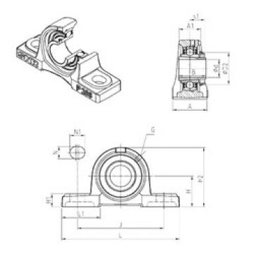 Bearing UKP210H SNR