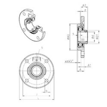 Bearing USFCE204 SNR