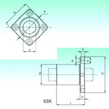 Bearing KBK 08-PP NBS