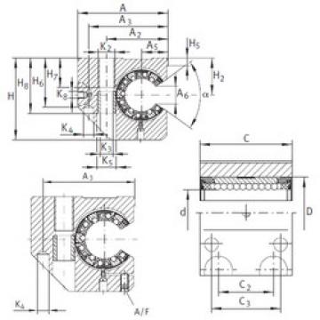 Bearing KGNCS 25 C-PP-AS INA