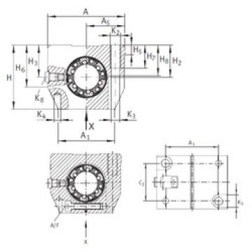 Bearing KGNS 16 C-PP-AS INA