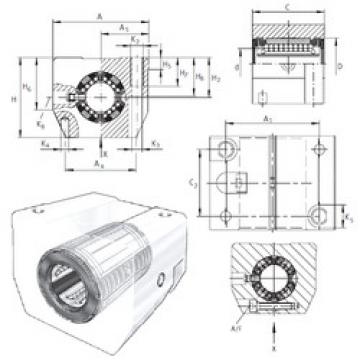 Bearing KGSNS25-PP-AS INA