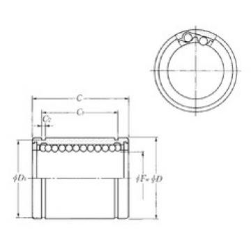 Bearing KLM10 NTN