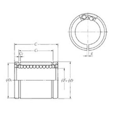 Bearing KLM25S NTN