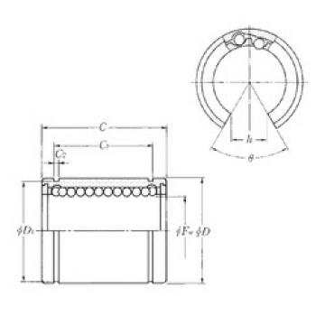 Bearing KLM16PLL NTN