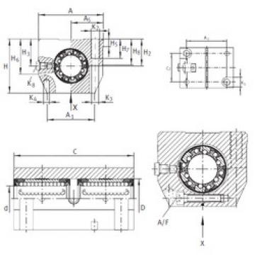 Bearing KTNS 30 C-PP-AS INA