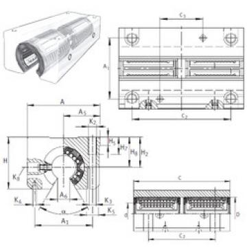 Bearing KTSO25-PP-AS INA