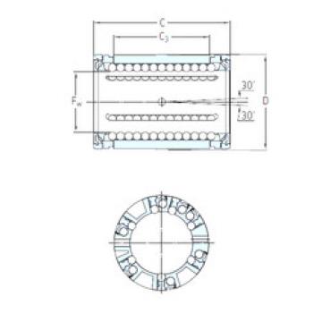 Bearing LBCD 50 A SKF