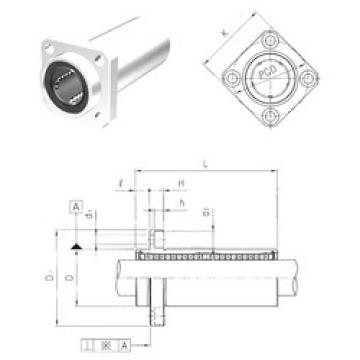 Bearing LMKP50LUU Samick