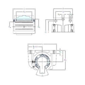 Bearing LUCF 30-2LS SKF