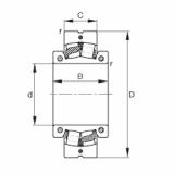 Bearing 222SM65-TVPA FAG