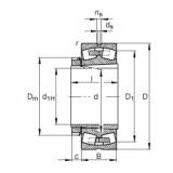 Bearing 23218-E1A-K-M + H2318 FAG