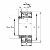 Bearing 22264-K-MB + H3164-HG FAG