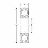 Bearing 61834M SIGMA