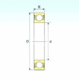 Bearing 61811-2RS ISB