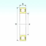 Bearing 61810-2RZ ISB