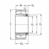 Bearing 22205-E-K-W33+H305 NKE