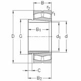 Bearing 22208-E-K-W33+AH308 NKE