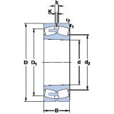 Bearing 232/710 CAK/W33 SKF