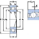 Bearing 7000 ACE/P4AH SKF