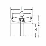 Bearing 28137/28318D+X1S-28138 Timken