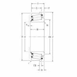 Bearing 282355X/282482XC Gamet