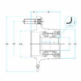 Bearing 28BWK16A-Y-2+X4 F NSK